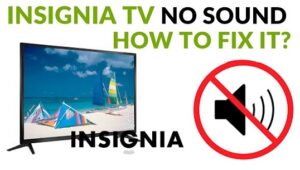 no sound on insignia tv with hdmi