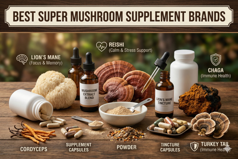 Best Super Mushroom Supplement Brands